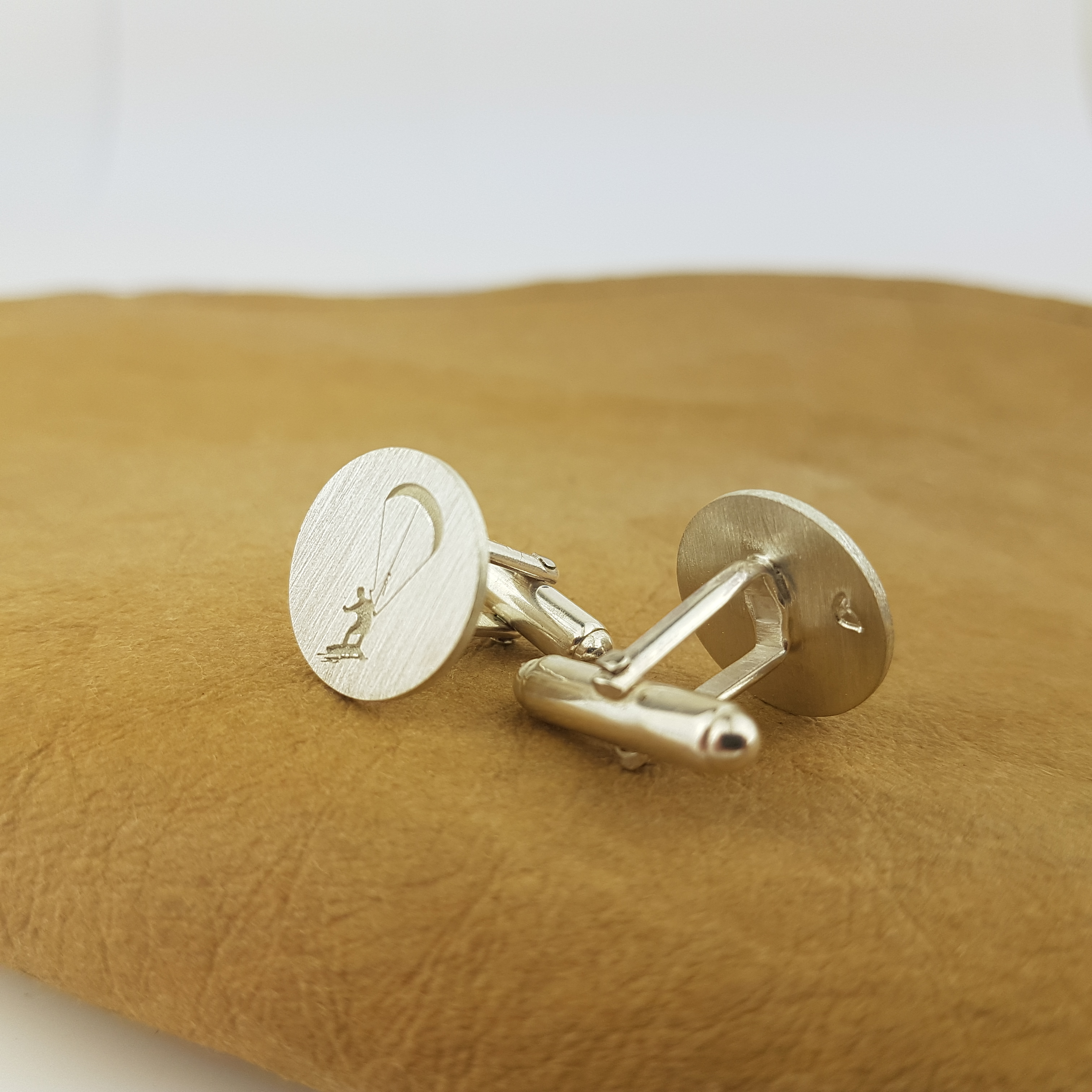 Custom Engraved Cufflinks - Silvery Jewellery - Personalised Jewellery Gifts online in Australia